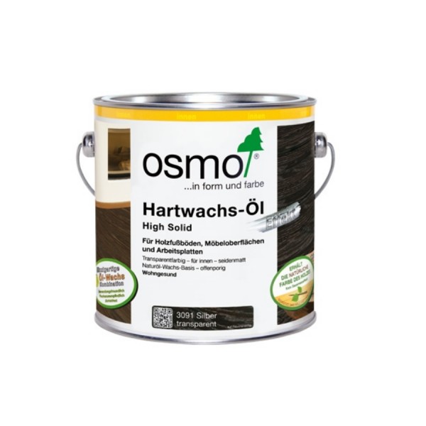 Масло с твердым воском «эффект серебро/золото» OSMO Hartwachs‑Öl Effekt Silber / Gold